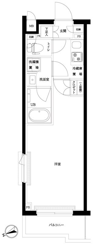 ルーブル武蔵新城七番館 間取り
