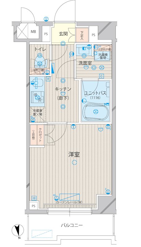 ルーブル上板橋 間取り図