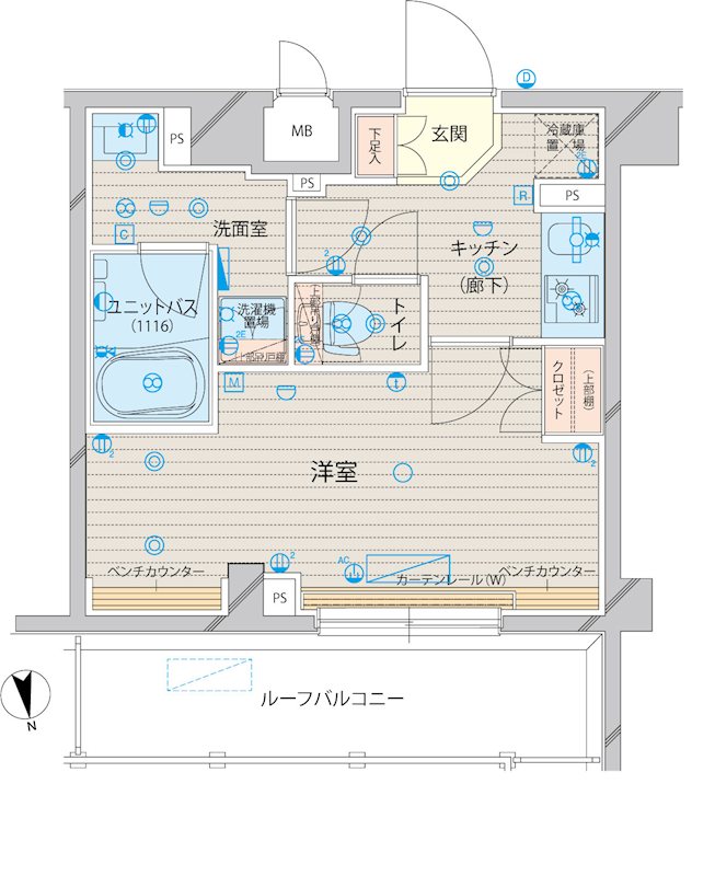 ルーブル上板橋 間取り図