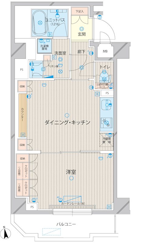 ルーブル上板橋 間取り図