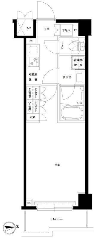 ルーブル横濱矢向 間取り図