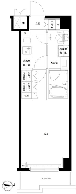 ルーブル横濱矢向 間取り図