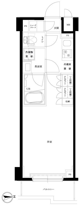 ルーブル横濱矢向 間取り図