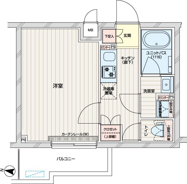 ルーブル練馬赤塚 間取り図
