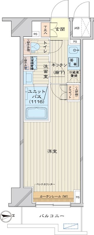 ルーブル南砂町弐番館 間取り図