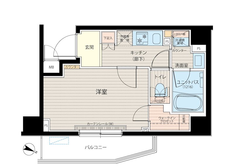ルーブル中板橋六番館 間取り図