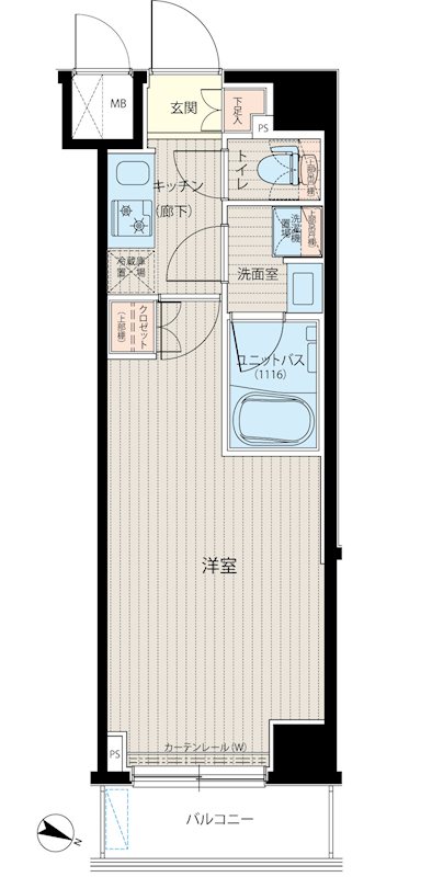 ルーブル中板橋六番館 間取り図