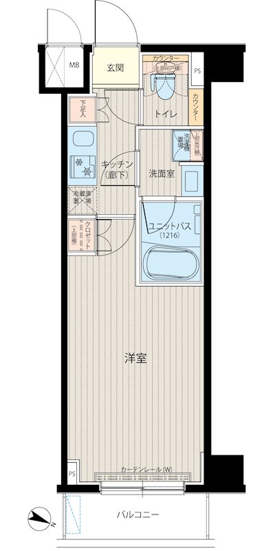 ルーブル中板橋六番館 間取り図