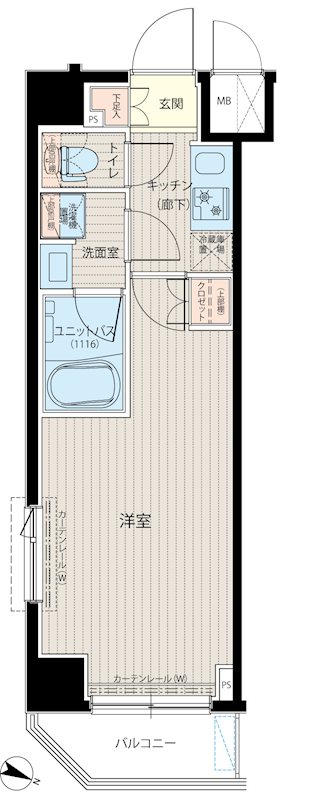 ルーブル中板橋六番館 間取り図