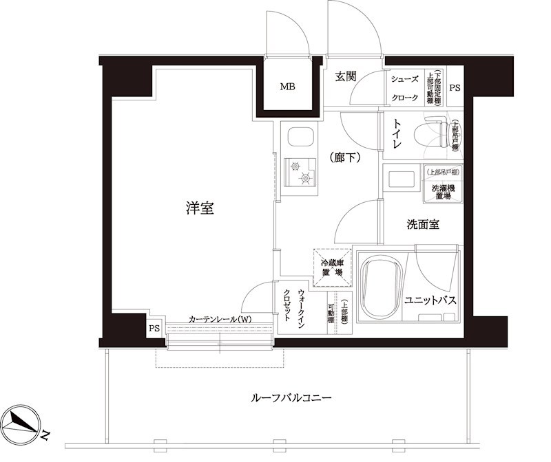 ルーブル中板橋六番館 間取り