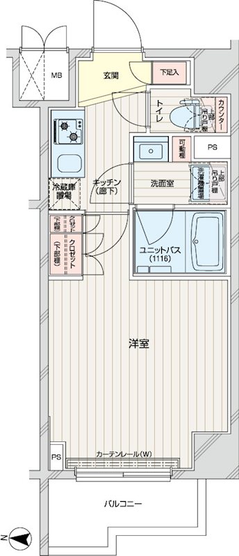 ルーブル本羽田 間取り図