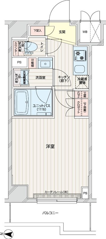 ルーブル本羽田 間取り図