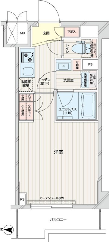 ルーブル本羽田 間取り図