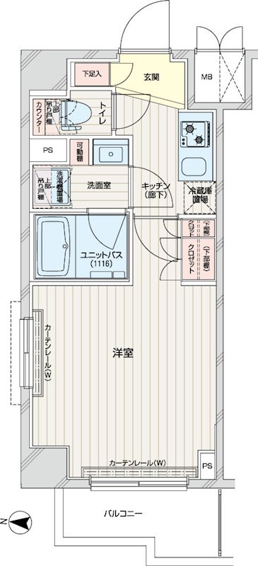 ルーブル本羽田 間取り図