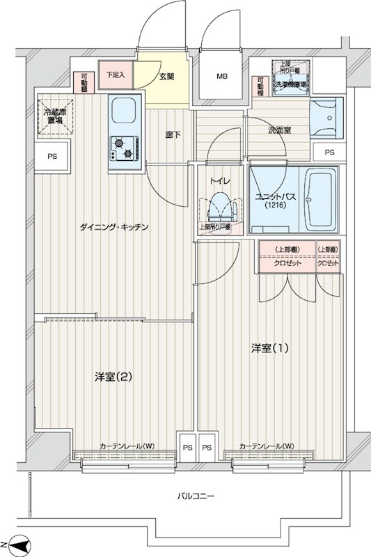 ルーブル本羽田 間取り図
