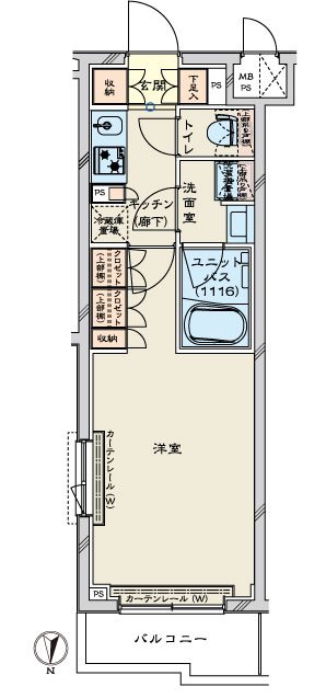 ルーブル川崎鷺沼 間取り