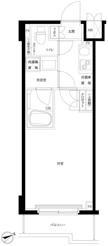 ルーブル川崎矢向 間取り図