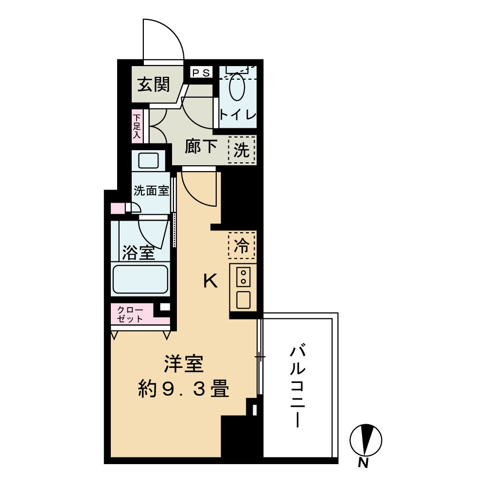 クレイシア亀戸 間取り