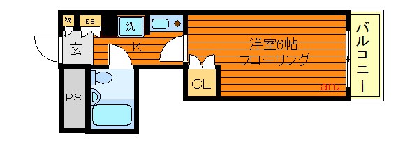 シャトレ武蔵野 間取り