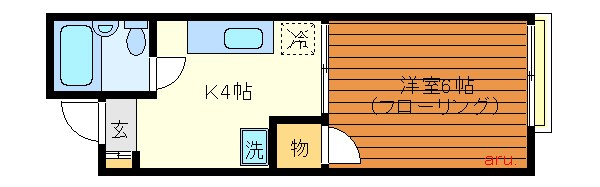 リュ・プラタンＳ 間取り