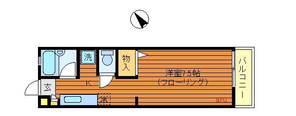 玉川ハイツ 間取り
