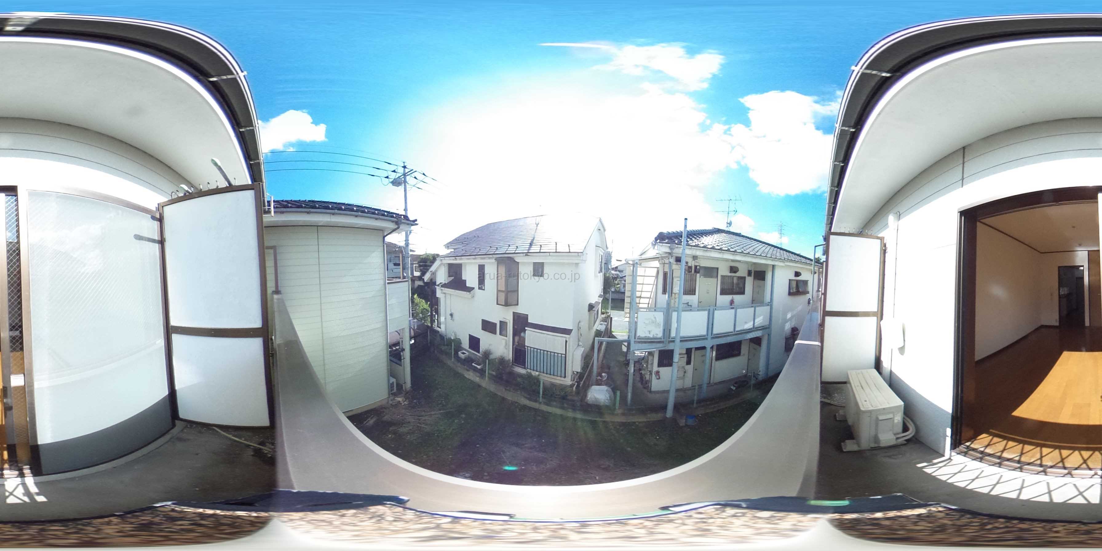 玉川ハイツ ベランダ