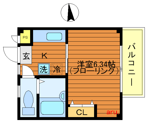 メゾンドルポ 間取り