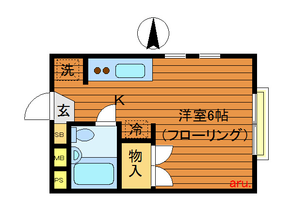 プチ・アビタシヨ 間取り