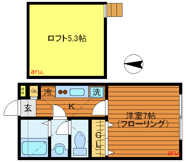 コルティーレ吉祥寺 間取り