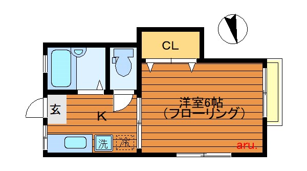 フローレス・ムサシノ 間取り