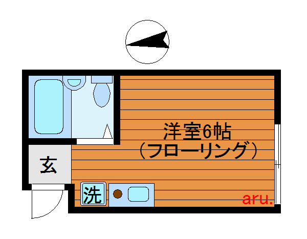 ゲストハウス 間取り