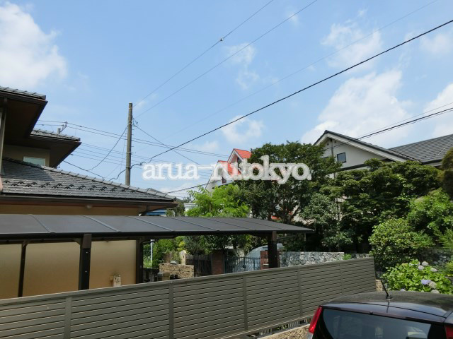 ゲストハウス ベランダ
