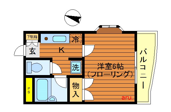 ヴェルドムール三鷹台 間取り