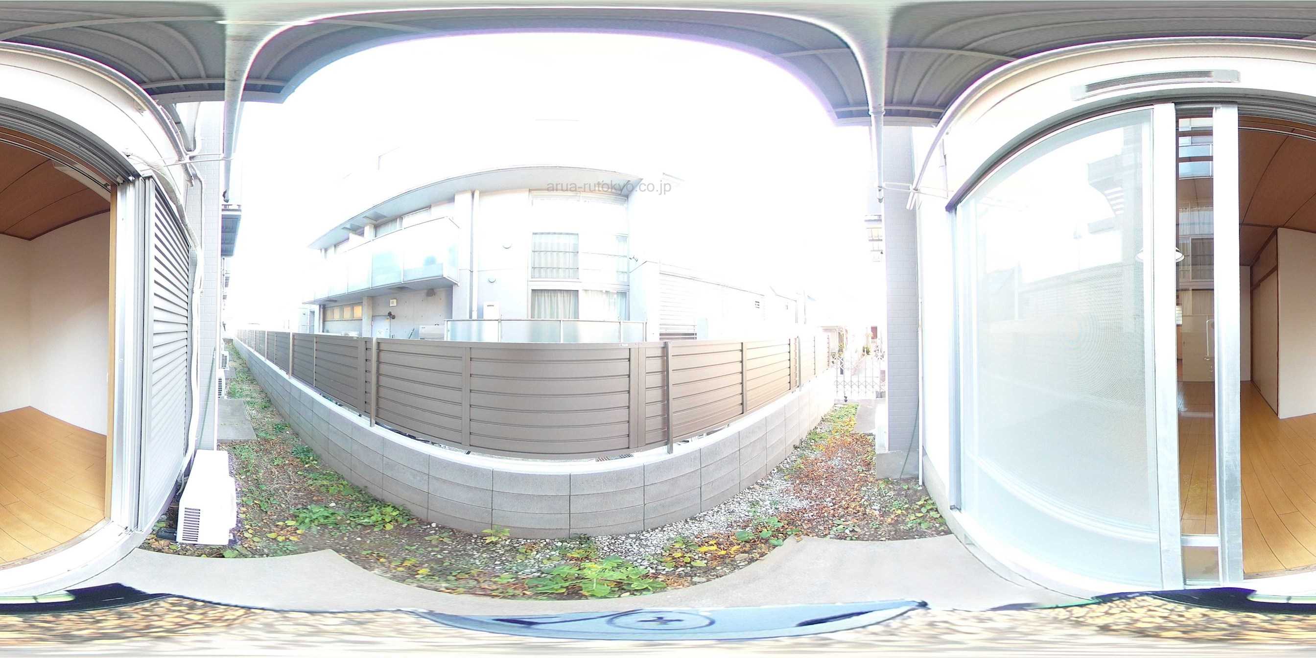 シティハイツ松庵 ベランダ