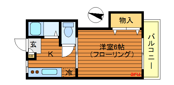 岡孝荘 間取り