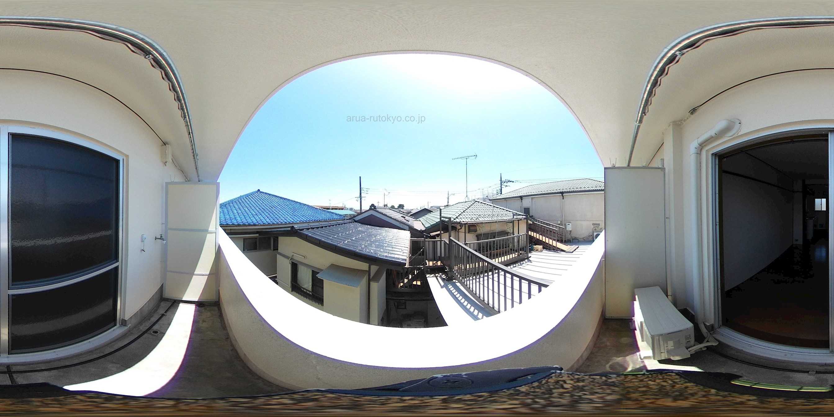 岡孝荘 ベランダ