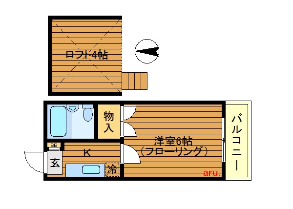 フラワーハイツ 間取り