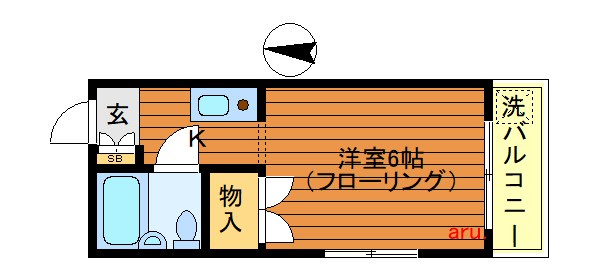 アーバンソワール吉祥寺 間取り