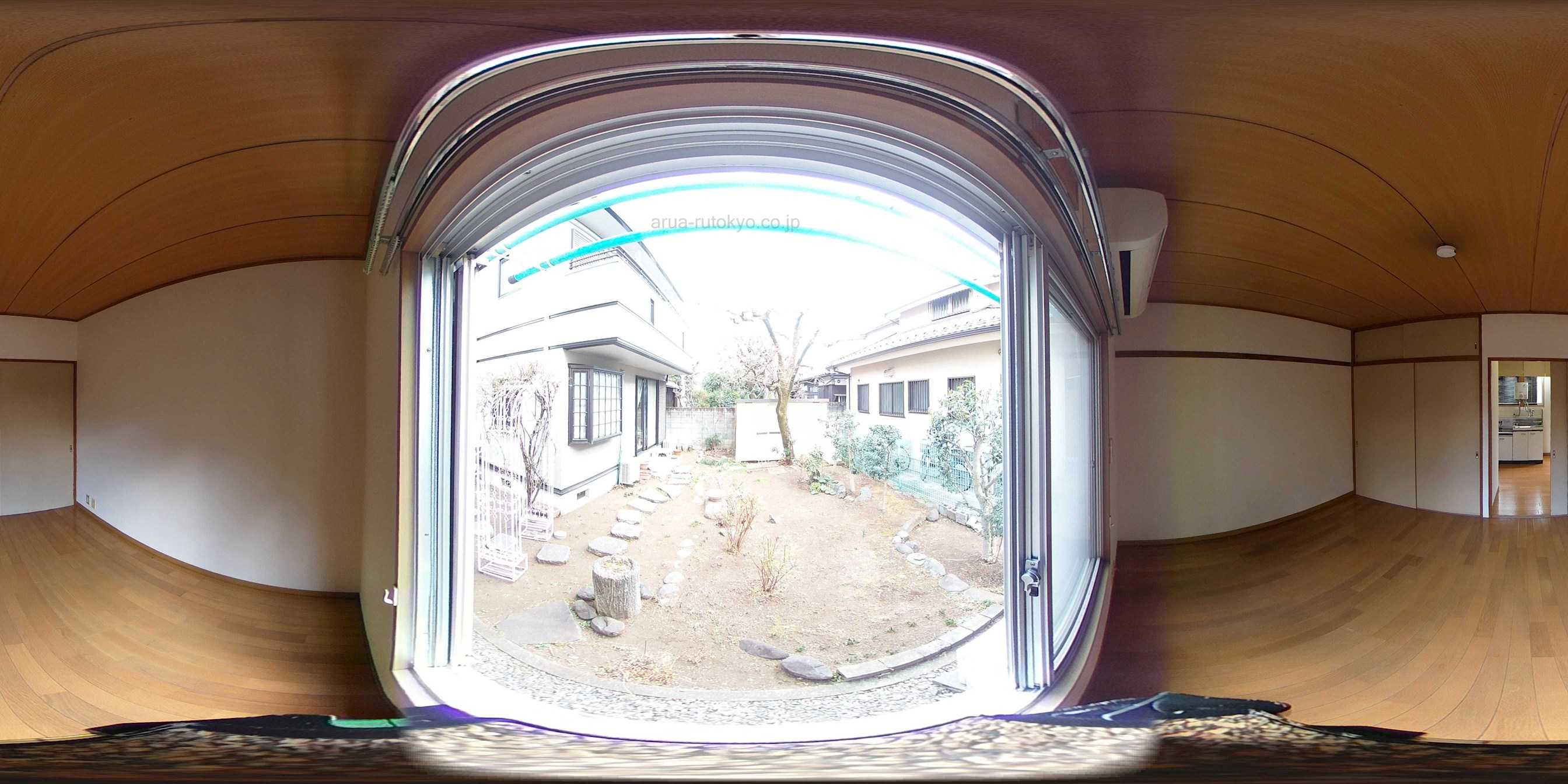 フラット松庵 ベランダ