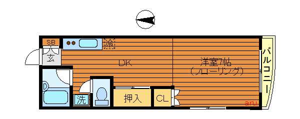 ミノウビル 間取り