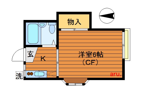 ハイツプリムラ 間取り