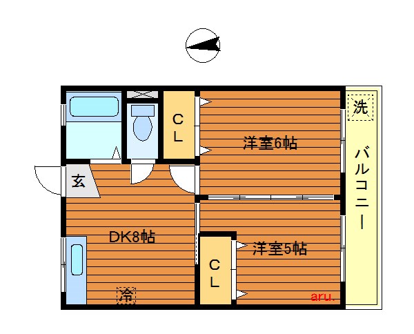 旭マンション 間取り