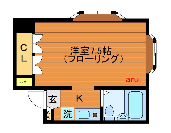 コンフォール吉祥寺 間取り