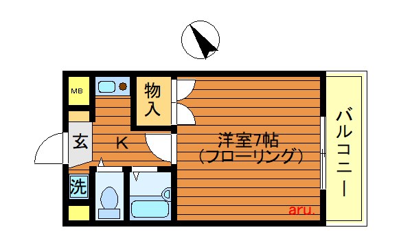 メゾンドクレッセン 間取り