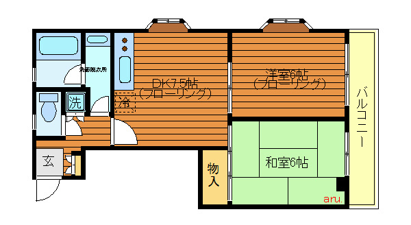 ヴェール浅見 間取り