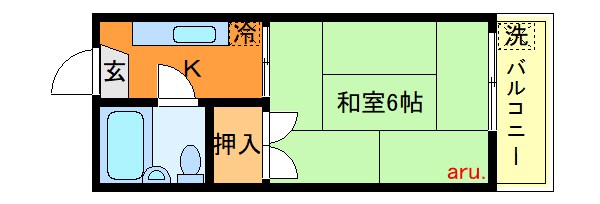 オレンジハイツ　 間取り
