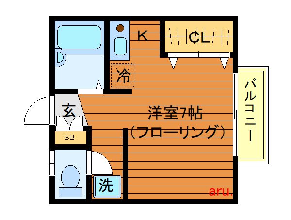 ピュアシティ　Ａ 間取り