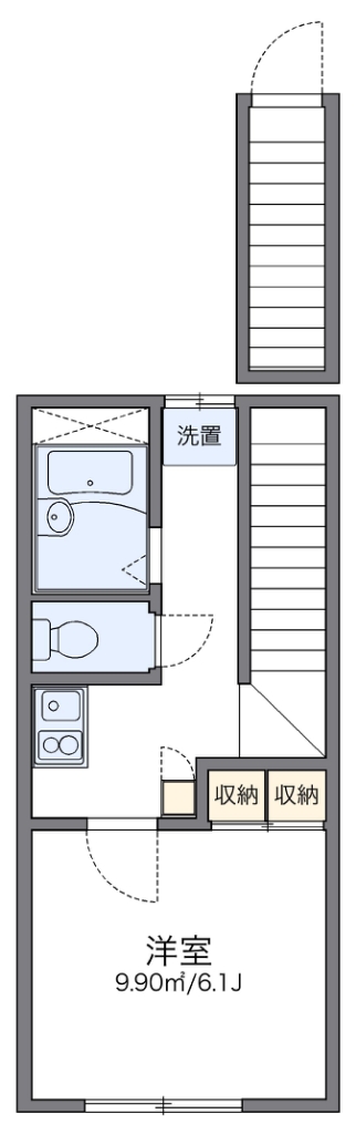 東京都三鷹市中原４丁目 間取り