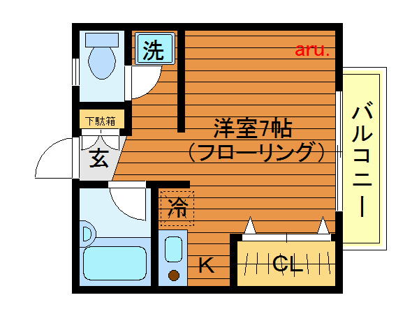 ピュアシティ　Ａ 間取り