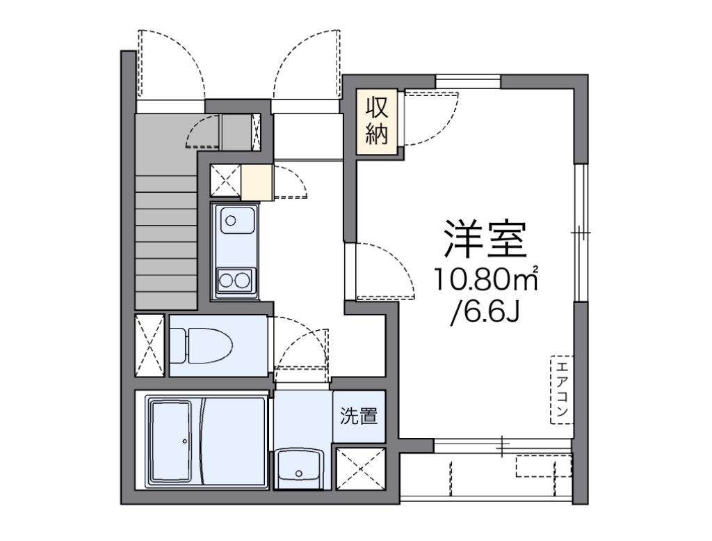 東京都三鷹市深大寺３丁目 間取り